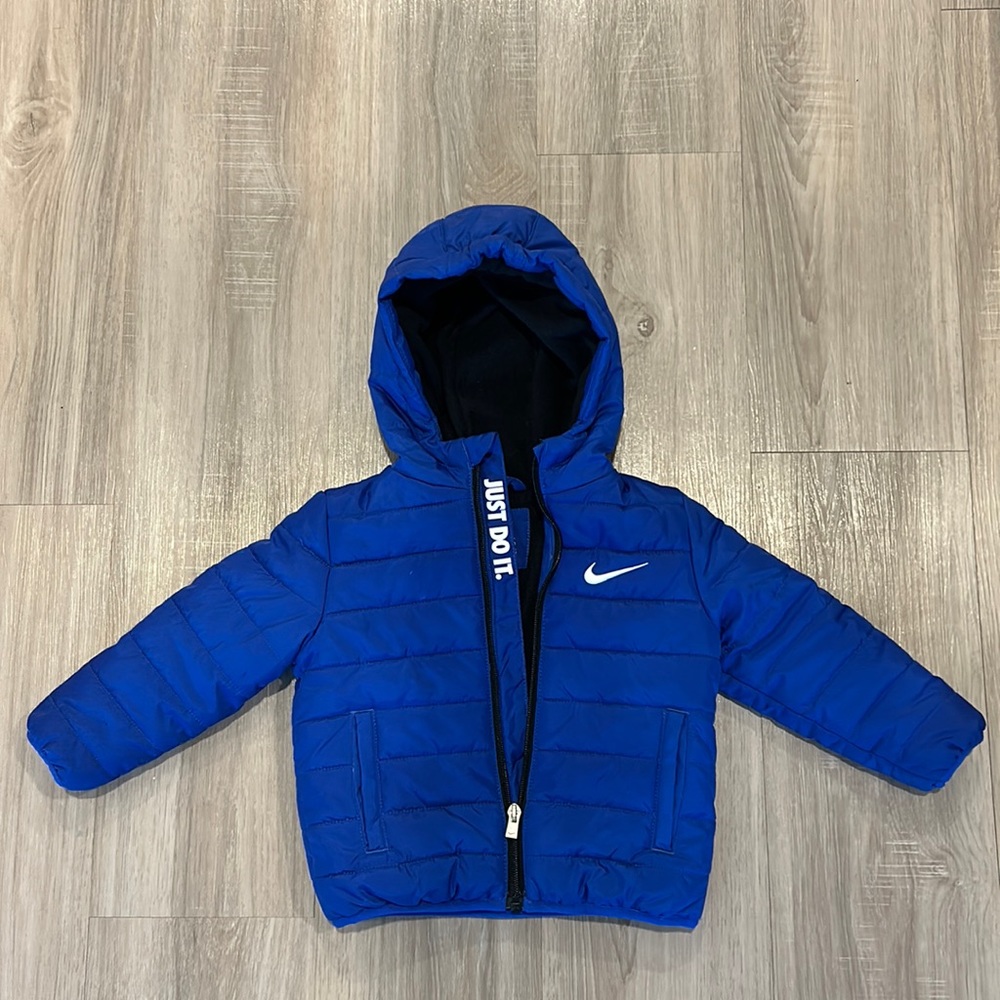 2T, Blue, Nike Coat